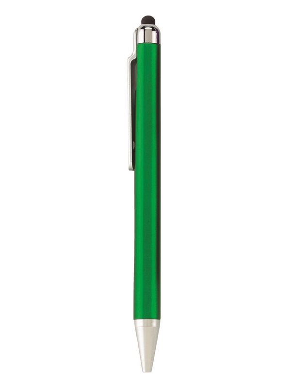 Esfero Boligrafo Plastico Nolton Stylus Acabado Metalizado - Verde