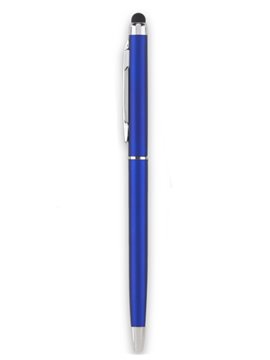 Esfero Boligrafo Balmax Aluminio Stylus Clip Metalico - Azul