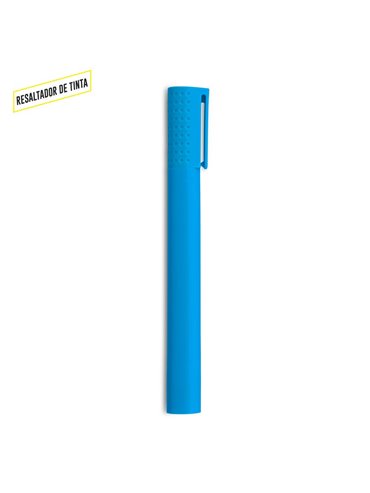 Resaltador Marcador Jumbo Plastico de Tinta - Azul-resaltador Azul