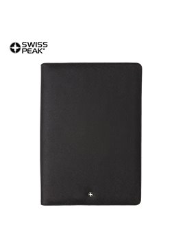 Carpeta Folder Swisspeak A5 Cierre de Cremallera - Negro